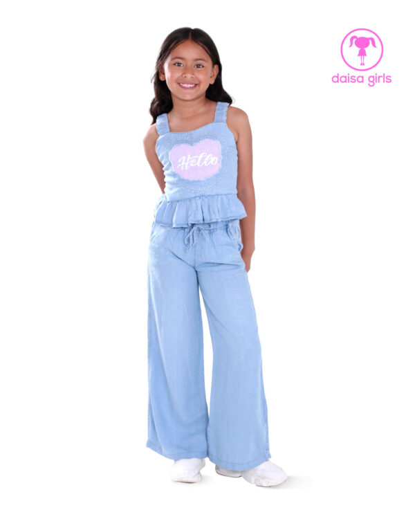 conjunto-jean-rigido-silueta-wide-leg-set-escote-corazon-manga-sisa-bolero-cintura-encauchada-azul-claro-ropa-para-nina-daisa-girls-bogota-colombia