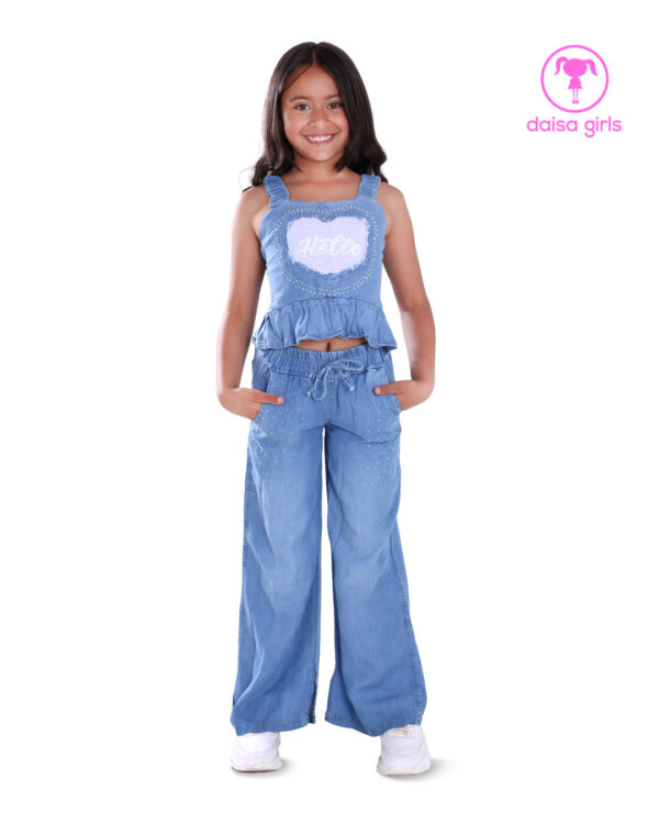 conjunto-jean-rigido-silueta-wide-leg-set-escote-corazon-manga-sisa-bolero-cintura-encauchada-azul-medio-ropa-para-nina-daisa-girls-bogota-colombia