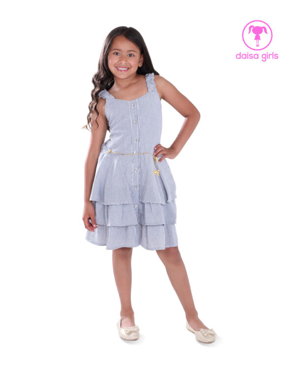 vestido-algodon-corto-escote-corazon-rayas-azul-manga-sisa-falda-boleros-entalle-espalda-ropa-para-nina-daisa-girls-bogota-colombia