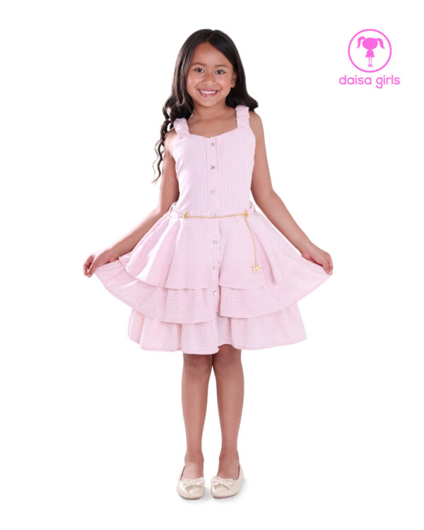 vestido-algodon-corto-escote-corazon-rayas-rosado-manga-sisa-falda-boleros-entalle-espalda-ropa-para-nina-daisa-girls-bogota-colombia