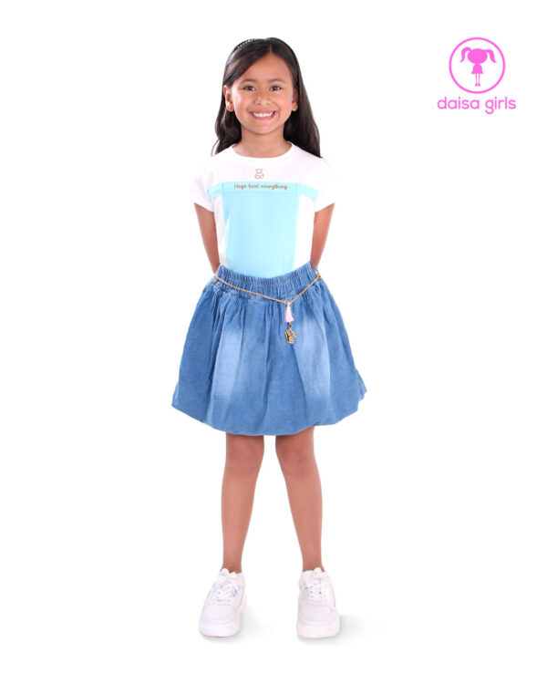 falda-corta-jean-rigido-silueta-globo-ruedo-short-faldashort-blusa-azul-ropa-para-nina-daisa-girls-bogota-colombia