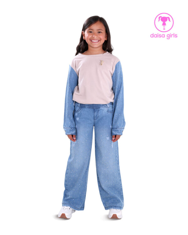 conjunto-buso-burda-licrada-cuello-rib-jareta-puño-boton-pantalon-rigido-jean-palazzo-encauchada-bolsillos-camel-ropa-para-nina-daisa-girls-bogota-colombia