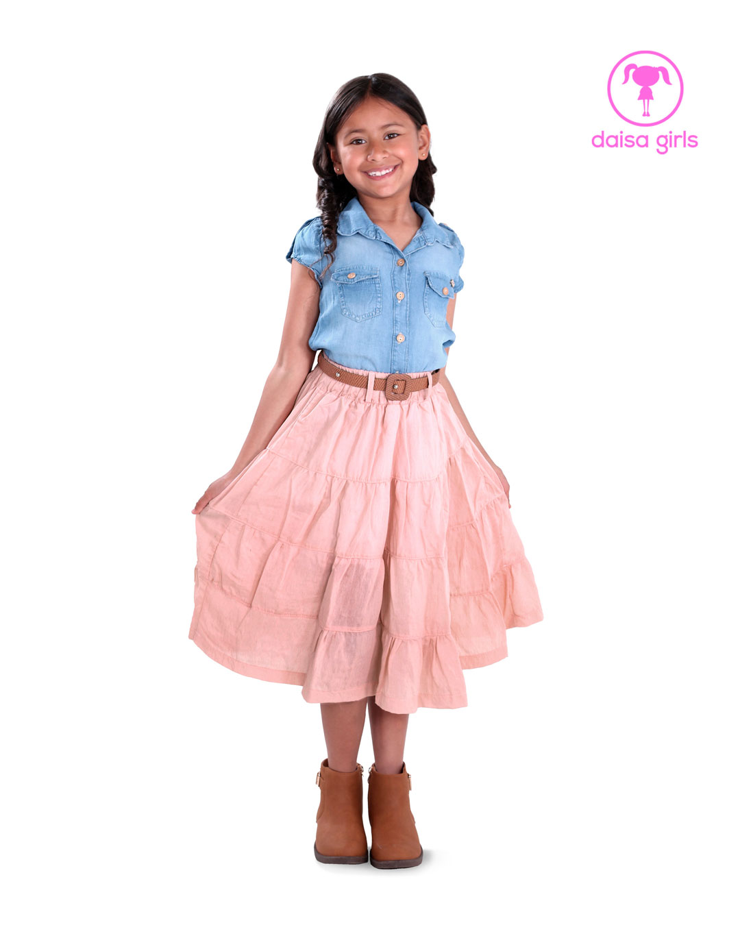 falda-algodon-jaspe-maxi-largo-pretina-encauchada-pasadores-cortes-paneles-forro-curuba-camisa-jean-rigido-ropa-para-nina-daisa-girls-bogota-colombia