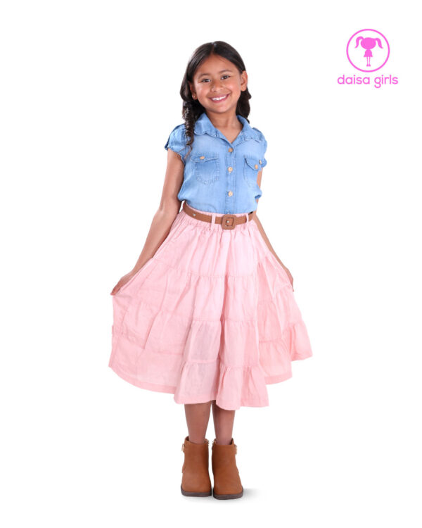 falda-algodon-jaspe-maxi-largo-pretina-encauchada-pasadores-cortes-paneles-forro-curuba-camisa-jean-rigido-ropa-para-nina-daisa-girls-bogota-colombia