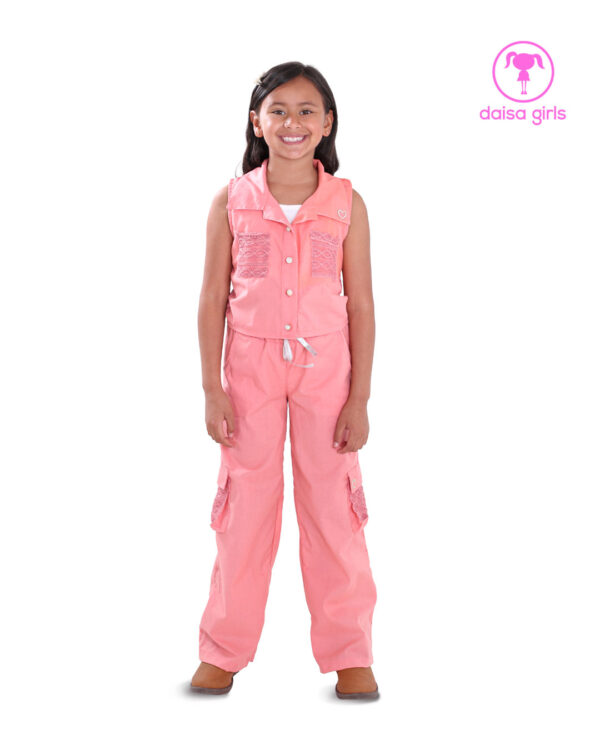 camisa-lino-crop-top-cuello-sport-botones-bolsillos-sisa-pantalon-palazzo-pretina-caucho-cargo-tapas-salmon-ropa-para-nina-daisa-girls-bogota-colombia