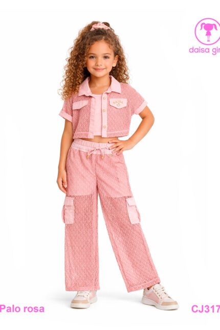 camisa-pantalon-malla-cuello-tapas-botones-esqueleto-silueta-palazo-bolsillos-fuelle-encauchado-palo-rosa-daisa-girls-ropa-para-niña-bogota-colombia