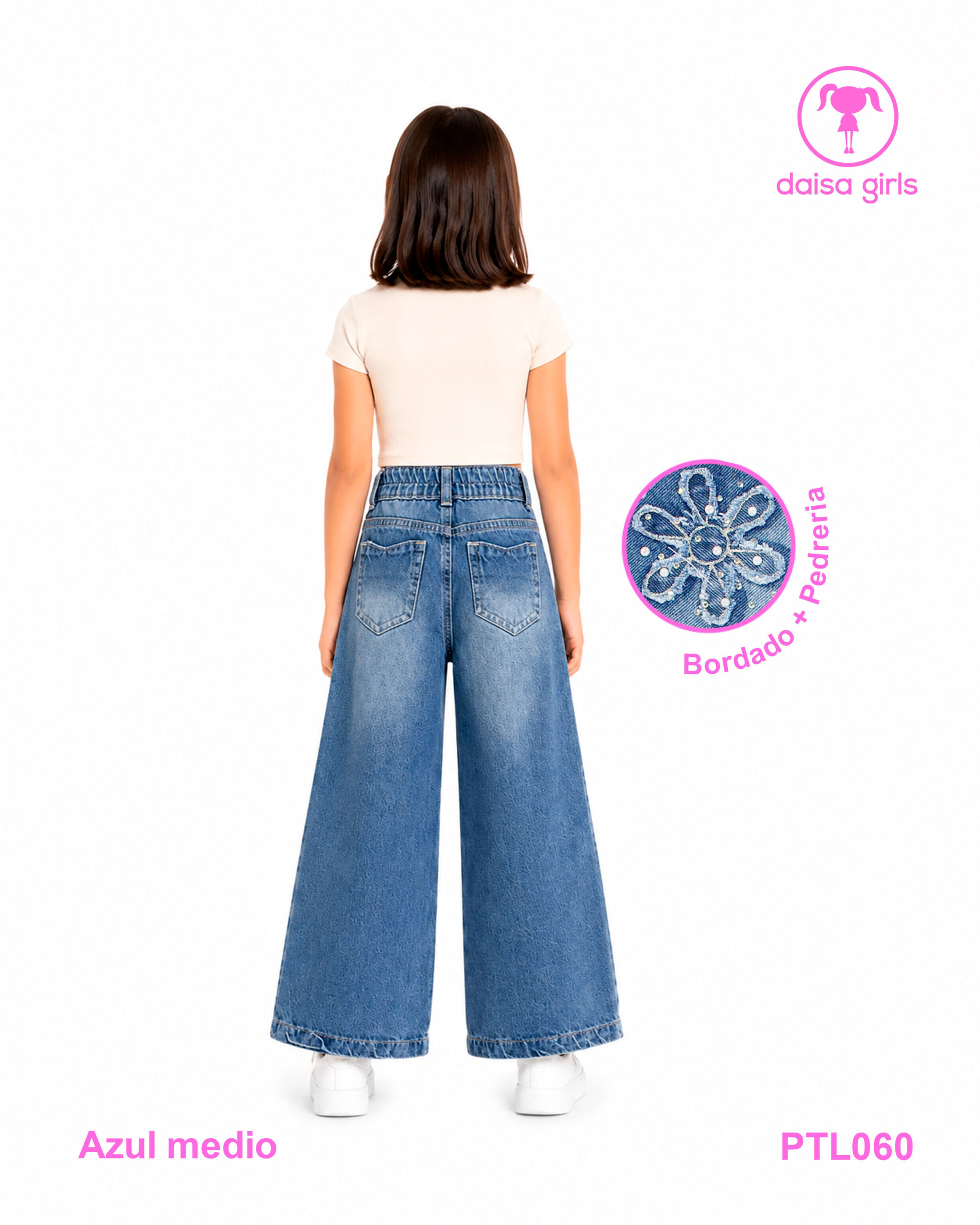 pantalon-jean-rigido-palazo-flare-bolsillo-escote-corazon-trasero-bordado-flores-pedreria-azul-medio-2-daisa-girls-ropa-para-niña-bogota-colombia