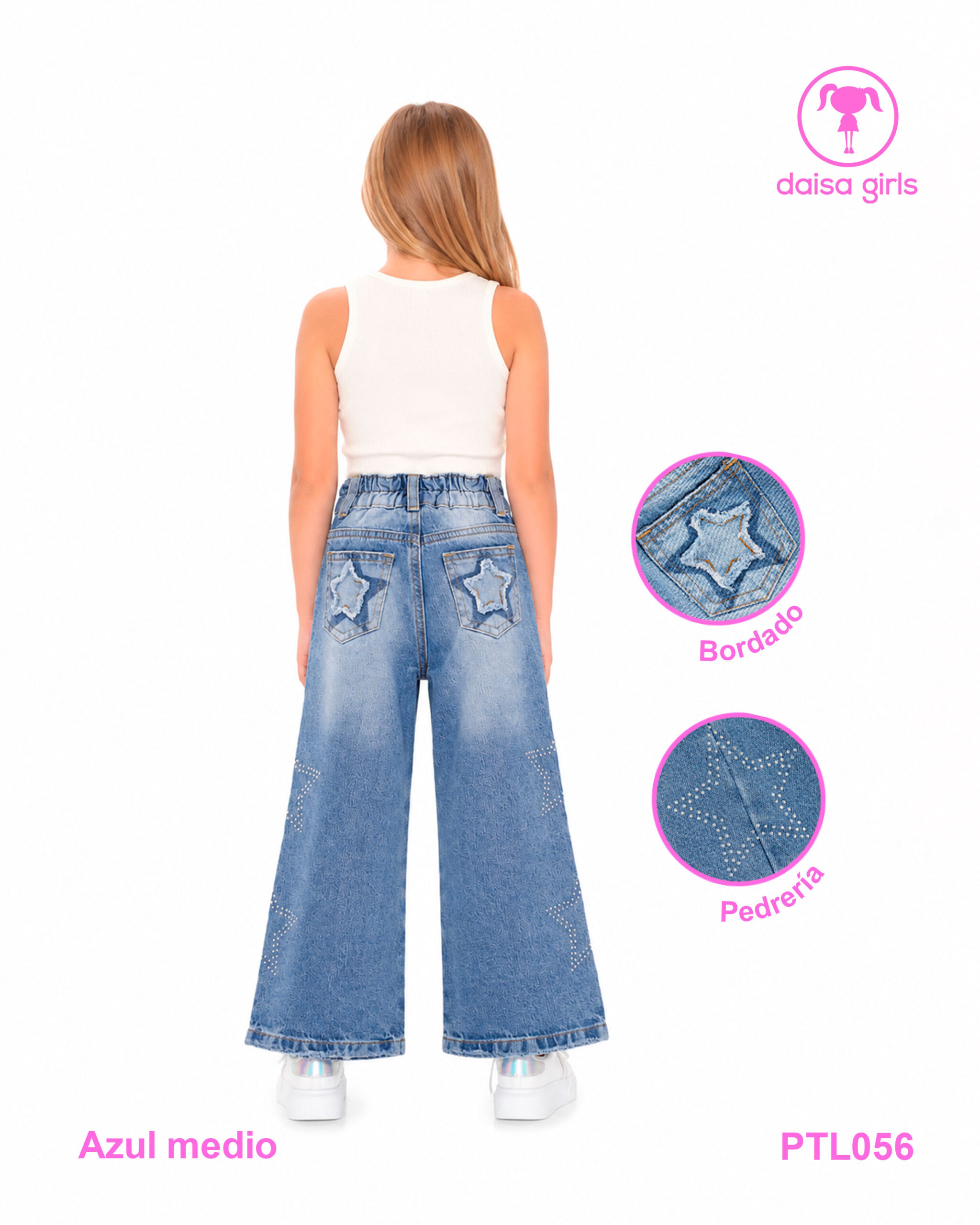 pantalon-jean-rigido-palazo-flare-imitacion-bolsillos-relojero-bordado-estrellas-pedreria-azul-medio-2-daisa-girls-ropa-para-niña-bogota-colombia